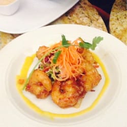 Skylight Bistro & Wine Bar - Great shrimp appetizer. It is phenomenal has to be the best appetizer I have ever had!