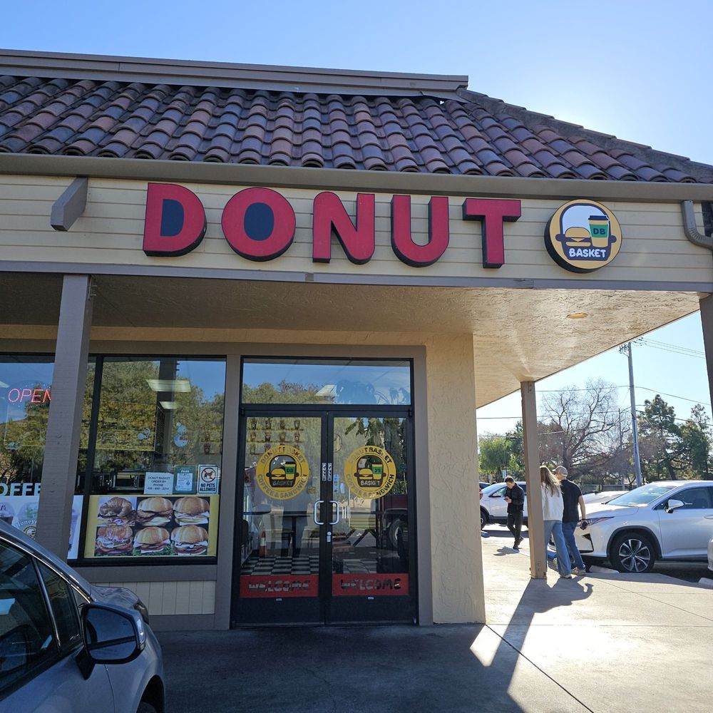 Donut Basket - Storefront - Donuts Near Me - Milpitas, California