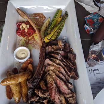 Ironstone Vineyards - 36oz tomahawk steak - Wineries Near Me - Murphys, California