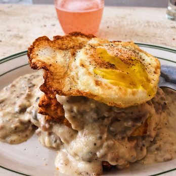 POST - biscuits & gravy. watermelon mimosa - Breakfast & Brunch Near Me - New York, New York