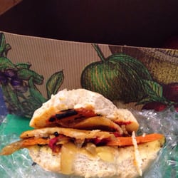 Grilled vegetable sandwich