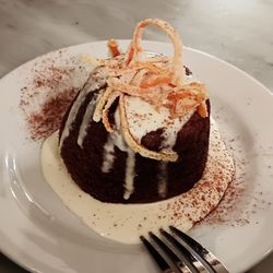 Hearth &Table - Warm orange and cardamom cake from the nightly specials board.