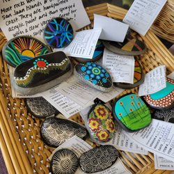 Hand painted rocks