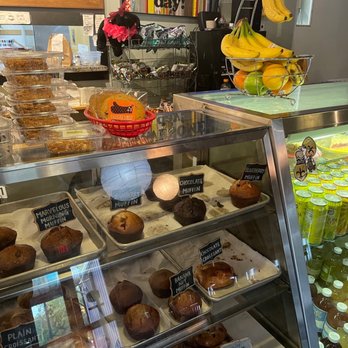 Cherrywood Coffeehouse - Pastry counter of breakfast delights. - Coffee & Tea Near Me - Austin, Texas Cherrywood Coffeehouse - Pastry counter of breakfast delights. - Coffee & Tea Near Me - Austin, Texas