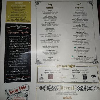 Dirty Taco and Tequila - Rockville Centre - Menu - Tacos Near Me - Rockville Centre, New York