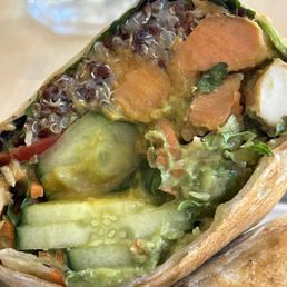 Vegan Buddha wrap