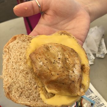 Six Flags Discovery Kingdom - Chicken sandwich. Actually asked for no sauce too lol. - Amusement Parks Near Me - Vallejo, California Six Flags Discovery Kingdom - Chicken sandwich. Actually asked for no sauce too lol. - Amusement Parks Near Me - Vallejo, California