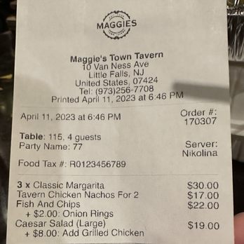 Maggie's Town Tavern - New American Near Me - Little Falls, New Jersey Maggie's Town Tavern - New American Near Me - Little Falls, New Jersey