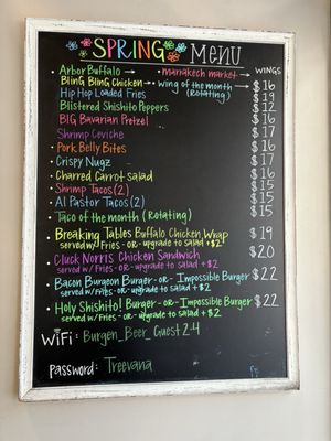 Menu photo 5 Burgeon at the Arbor San Diego, CA