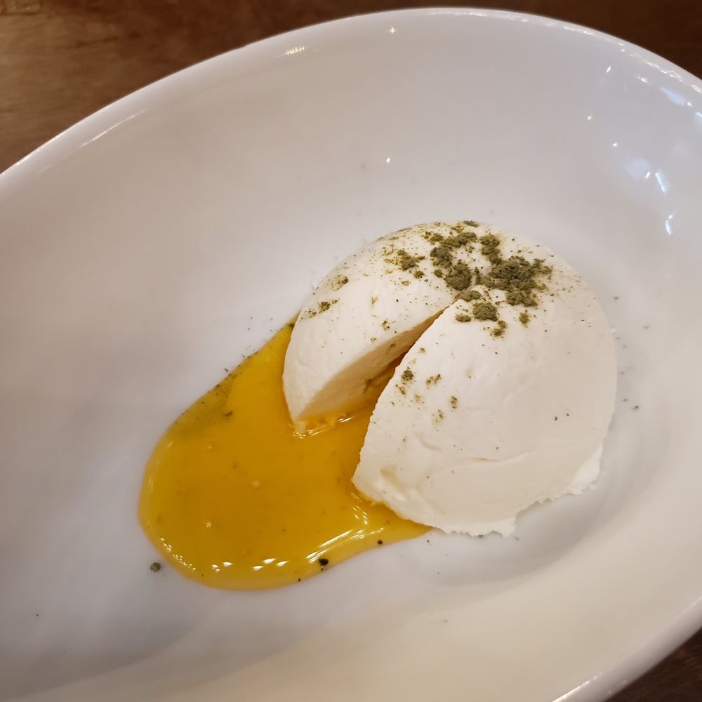 Edoko Omakase - "Soft boiled egg" which was actually a mango mouse encased in a whipped white chocolate shell - Sushi Bars Near Me - Irving, Texas Edoko Omakase - "Soft boiled egg" which was actually a mango mouse encased in a whipped white chocolate shell - Sushi Bars Near Me - Irving, Texas