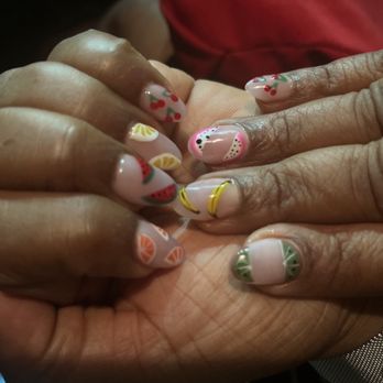 Kim Nails Inc - Fruits done by T - Nail Salons Near Me - East Bronx, New York