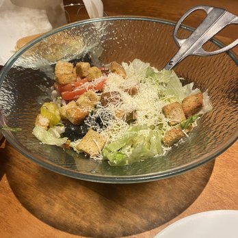 Olive Garden Italian Restaurant - "Never-Ending" Salad that we only got one serving of. - Italian Near Me - Concord, North Carolina