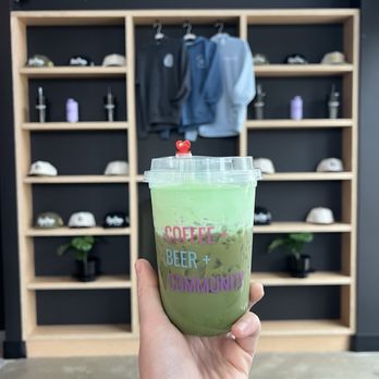 Pour Decisions Craft - Pandan Cream Latte - Coffee & Tea Near Me - Fremont, California