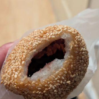Tai Pan Bakery - Our go-to sesame ball with red bean paste - Bakeries Near Me - New York, New York Tai Pan Bakery - Our go-to sesame ball with red bean paste - Bakeries Near Me - New York, New York