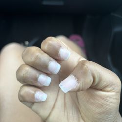 Vip Nails - The nails are all different shapes and sizes.