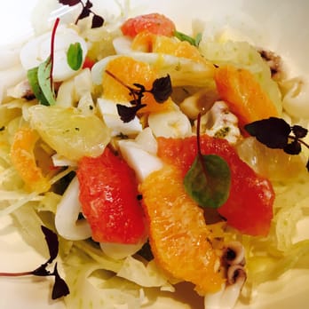 Caffè dell'Oro - Cuttlefish, fennel & citrus fruit salad - Cocktail Bars Near Me - Florence, FI