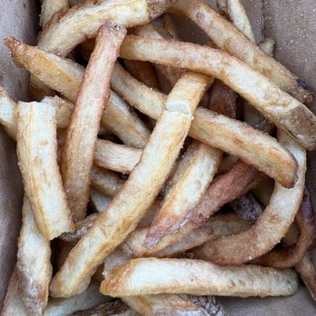Asli Mediterranean Grill - French Fries that came with Sabich (plate) - Kebab Near Me - Denver, Colorado
