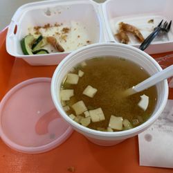 Japan Express - Their fried tempura shrimp/shit suffered from old, dirty oil.