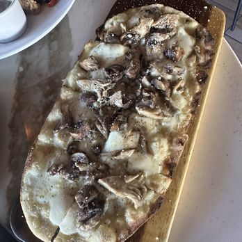 The Amalfi Llama - Truffle & Mushroom flatbread - Italian Near Me - San Diego, California The Amalfi Llama - Truffle & Mushroom flatbread - Italian Near Me - San Diego, California