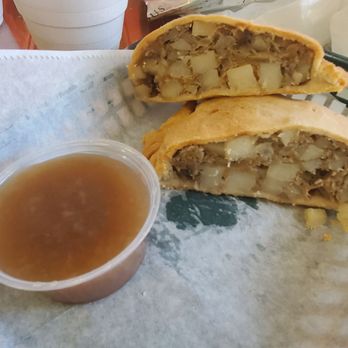 Pasty Shop - Original Pasty with Gravy - American Near Me - Englewood, Florida Pasty Shop - Original Pasty with Gravy - American Near Me - Englewood, Florida