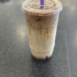 W5 Pharmacy - White Chocolate Caramel Iced Coffee + 2 Espresso Shots and 1/2 & 1/2