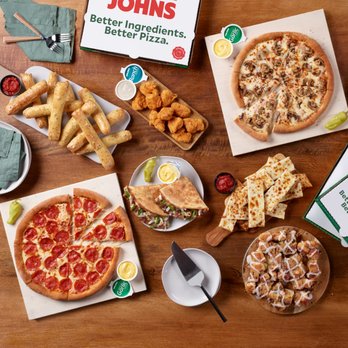 Papa Johns Pizza - a variety of different pizzas - Chicken Wings Near Me - Jackson, Georgia