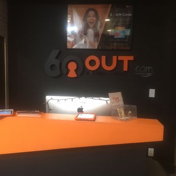 60Out - Check in area. - Escape Games Near Me - Los Angeles, California 60Out - Check in area. - Escape Games Near Me - Los Angeles, California