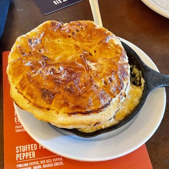 Work & Class - Chicken pot pie from the happy hour menu - New American Near Me - Denver, Colorado Work & Class - Chicken pot pie from the happy hour menu - New American Near Me - Denver, Colorado