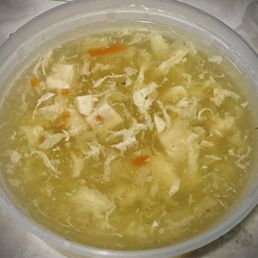 Egg Flower Soup (part of the combination plate) Egg Flower Soup (part of the combination plate)