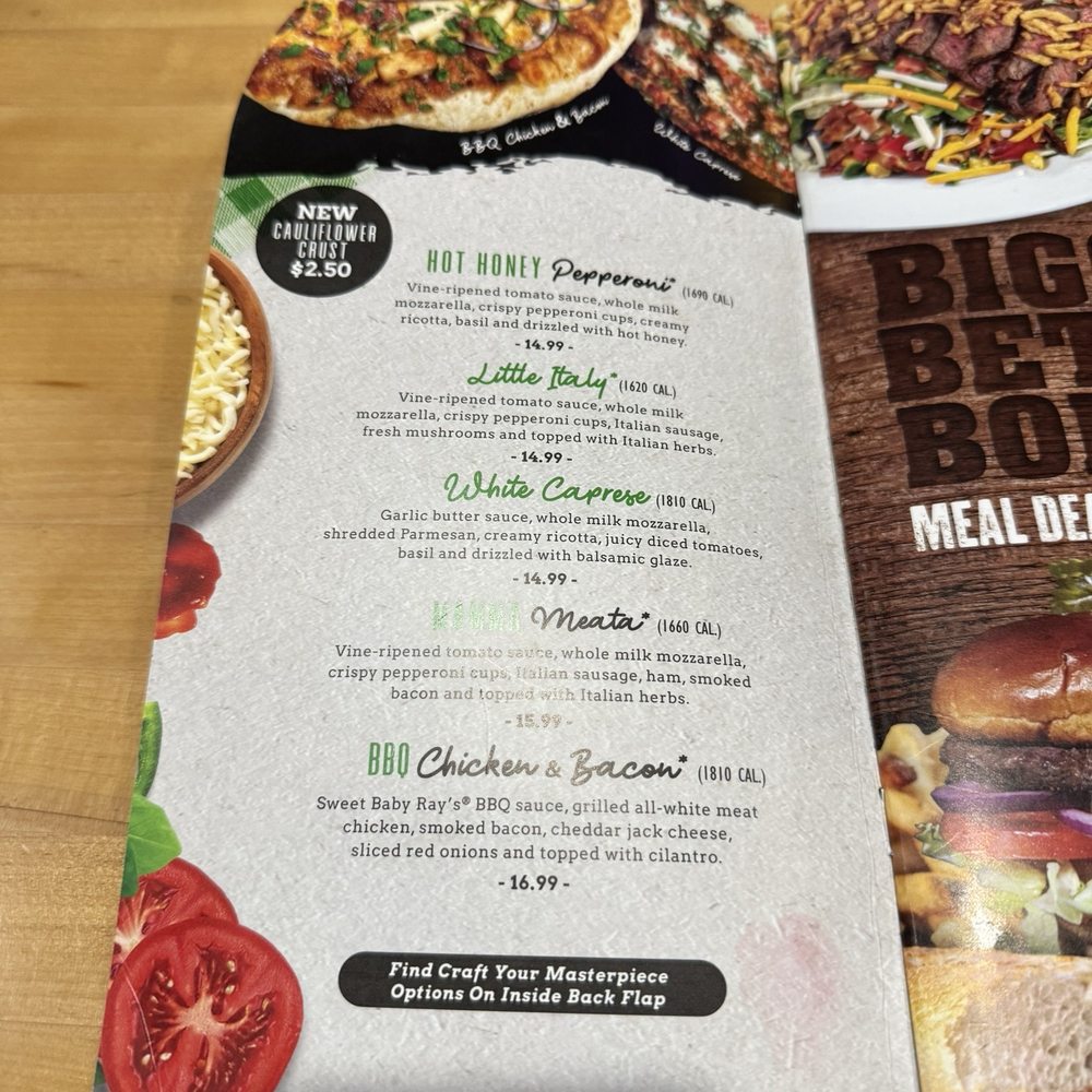 Beef 'O' Brady's - Menu - Sports Bars Near Me - Corydon, Indiana