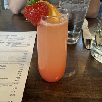 Eggstasy - Strawberry OJ mimosa - Breakfast & Brunch Near Me - Chandler, Arizona
