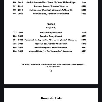 The James - Wine - American Near Me - Babylon, New York The James - Wine - American Near Me - Babylon, New York