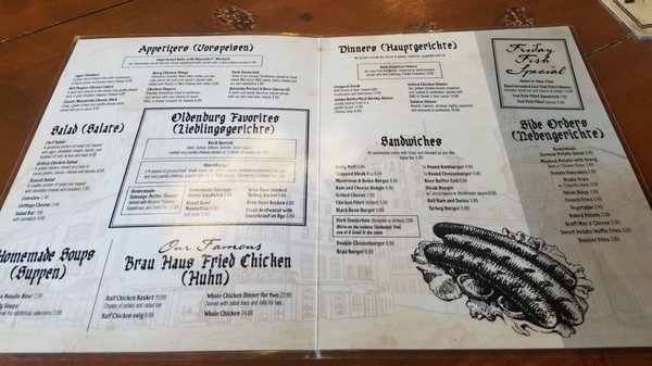 Menu photo 7 Brau Haus Oldenburg, IN