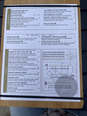 Menu photo 1 Forked on Main Orange, VA