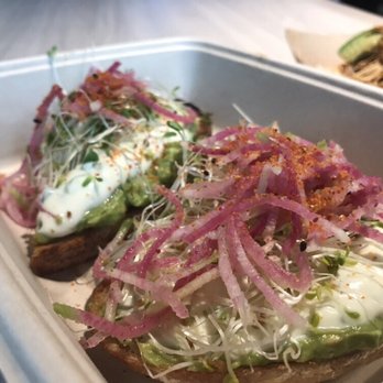 The Peached Tortilla - Avocado toast - Tacos Near Me - Austin, Texas