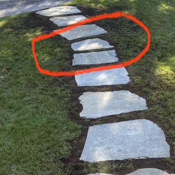 Godoy's Driveway Service - Stones were not a similar size when placed. Edges were not softened. Stone was not set in cement. Sloppy work. $2,700 - Masonry/Concrete Near Me Godoy's Driveway Service - Stones were not a similar size when placed. Edges were not softened. Stone was not set in cement. Sloppy work. $2,700 - Masonry/Concrete Near Me