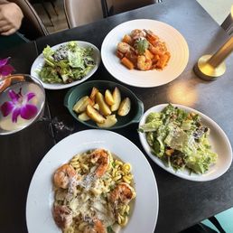 Girl dinner