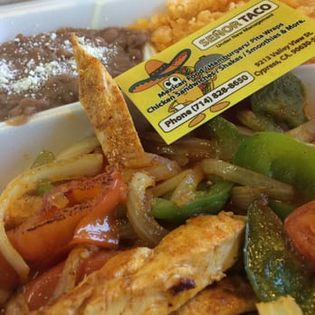 Señor Taco - Chicken Fajitas! - Mexican Near Me - Cypress, California Señor Taco - Chicken Fajitas! - Mexican Near Me - Cypress, California