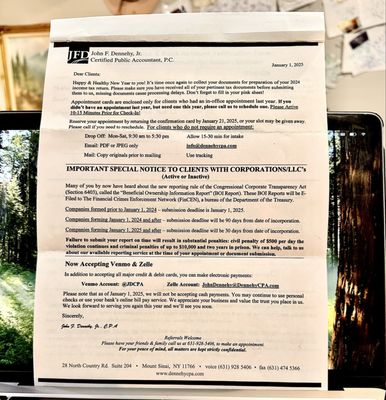 John F Dennehy Jr., CPA