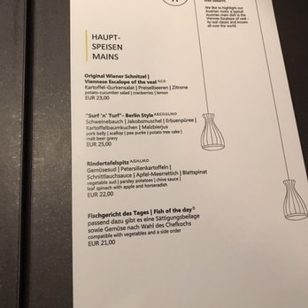 Restaurant Foreign Affairs - Menu - German Near Me - Berlin, BE