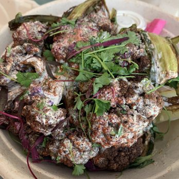 Mazra - Crispy cauliflower - Middle Eastern Near Me - San Bruno, California