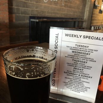 Old River Tap And Social - Great specials! - Sports Bars Near Me - Rocky River, Ohio Old River Tap And Social - Great specials! - Sports Bars Near Me - Rocky River, Ohio
