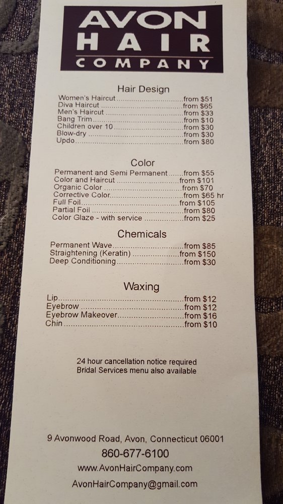 Avon Hair Company 16 Photos Hair Salons 9 Avonwood Rd, Avon, CT