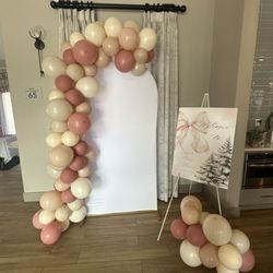 Get Ballooned - Baby shower balloon arch