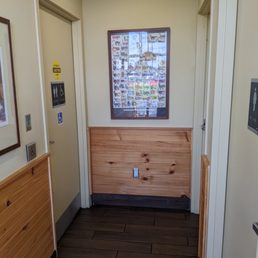 Washrooms, family friendly and accessible