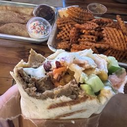Berliner Doner Wrap Combo Meal