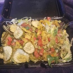 Bulls eye salad Bulls eye salad