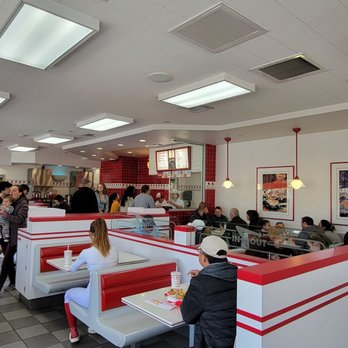 In-N-Out Burger - ows diners in a restaurant - Burgers Near Me - Frisco, Texas