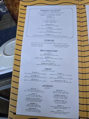 Menu photo 1 Marea New York, NY