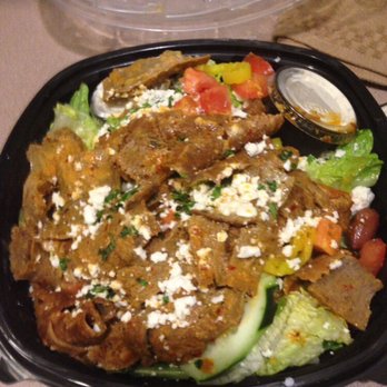 Crazzy Greek 2 - Spicy gyro salad! Delicious! - Greek Near Me - Hilliard, Ohio Crazzy Greek 2 - Spicy gyro salad! Delicious! - Greek Near Me - Hilliard, Ohio